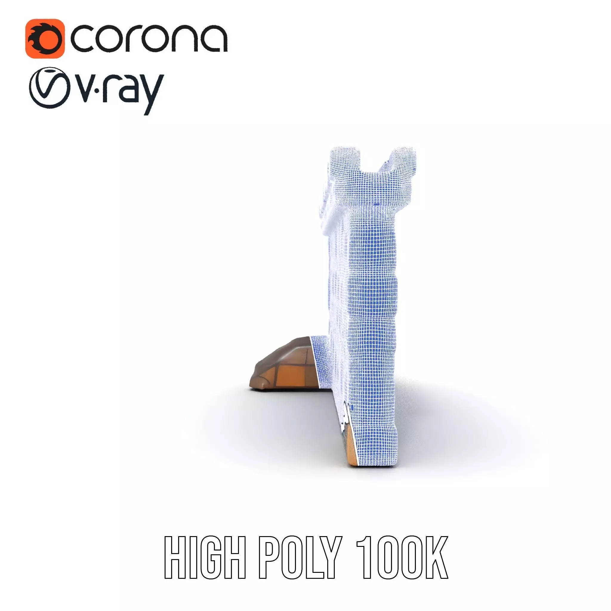 Colorful Stone Wall model pack Low-poly 3D model_33