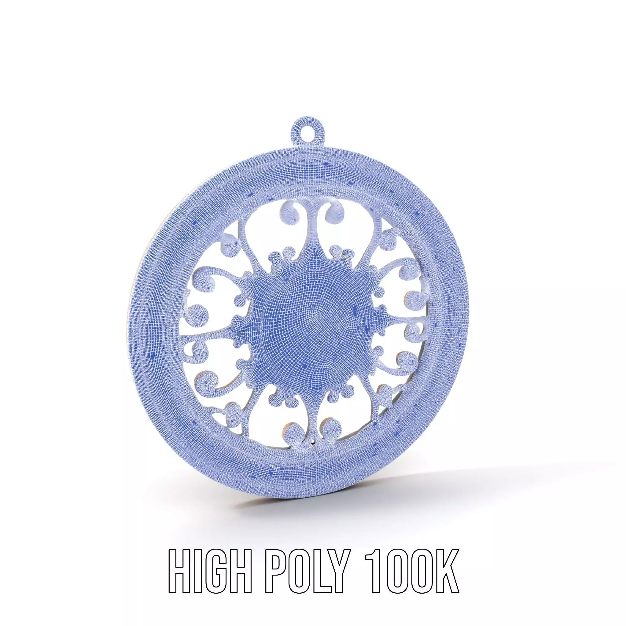 Elegant Opal Pendant model pack Texture_4