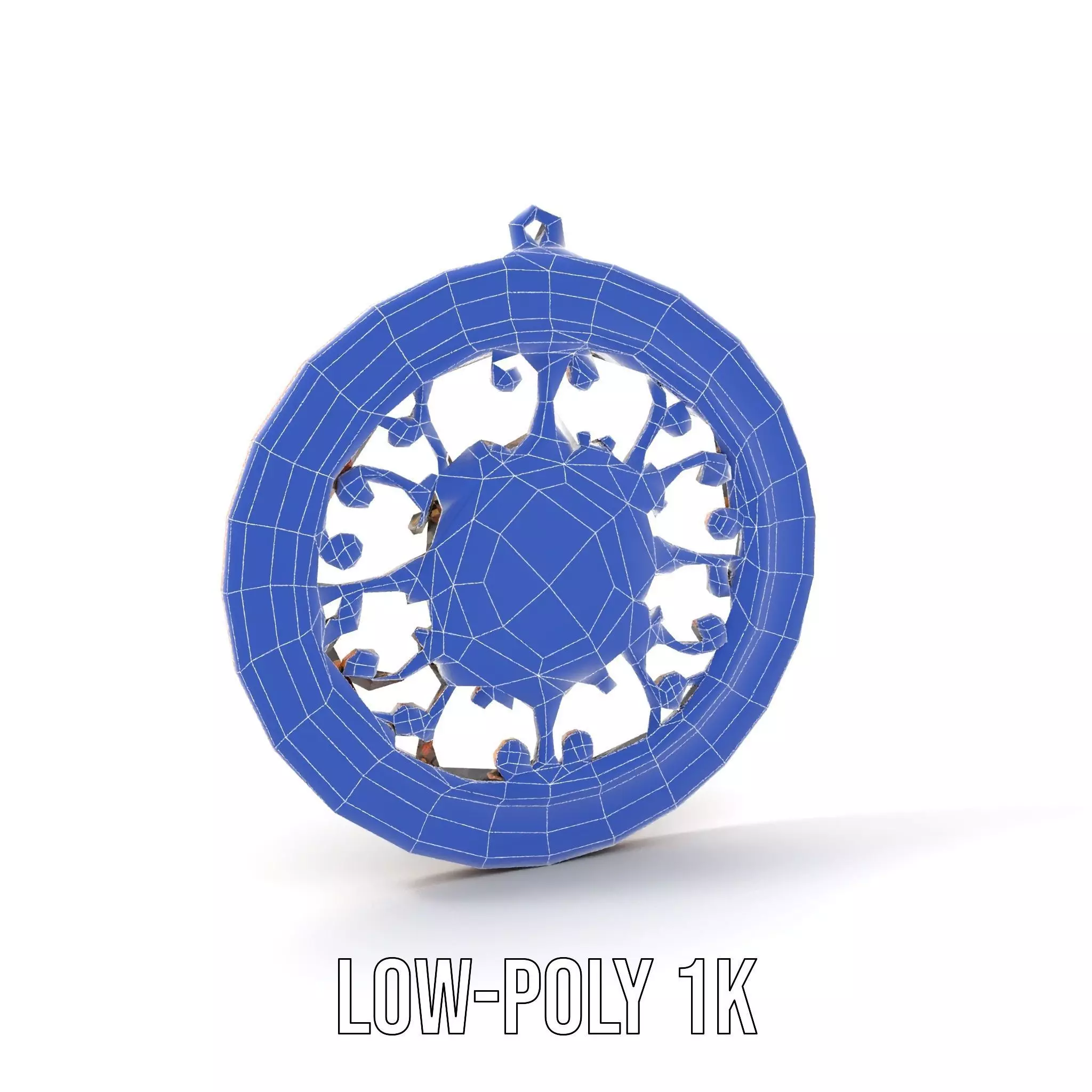 Elegant Opal Pendant model pack Texture_22