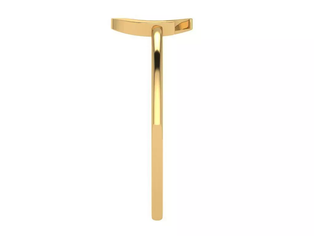 U shape weeding matching band 3D print model_3