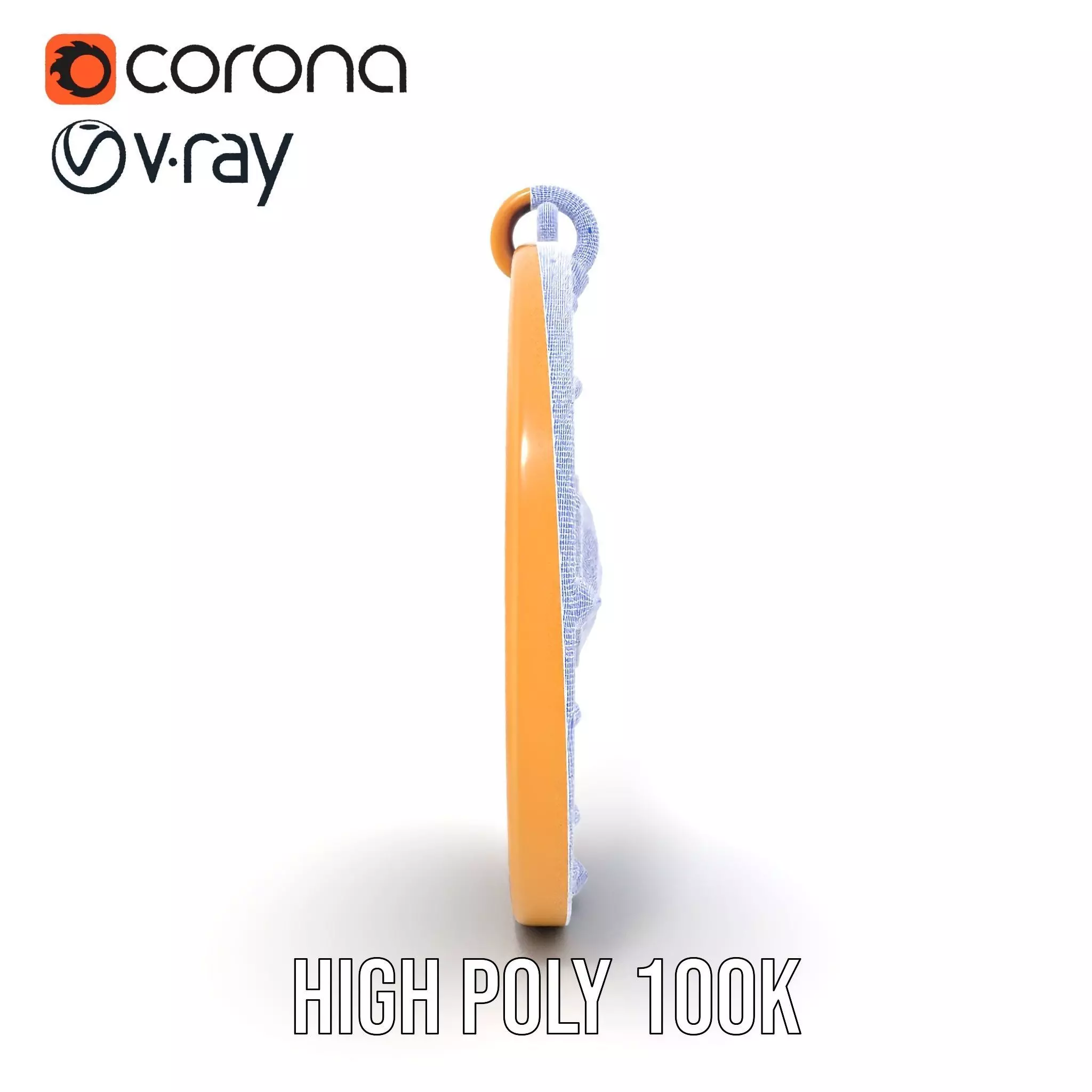 Medieval Ornate Amulet model pack Low-poly 3D model_34