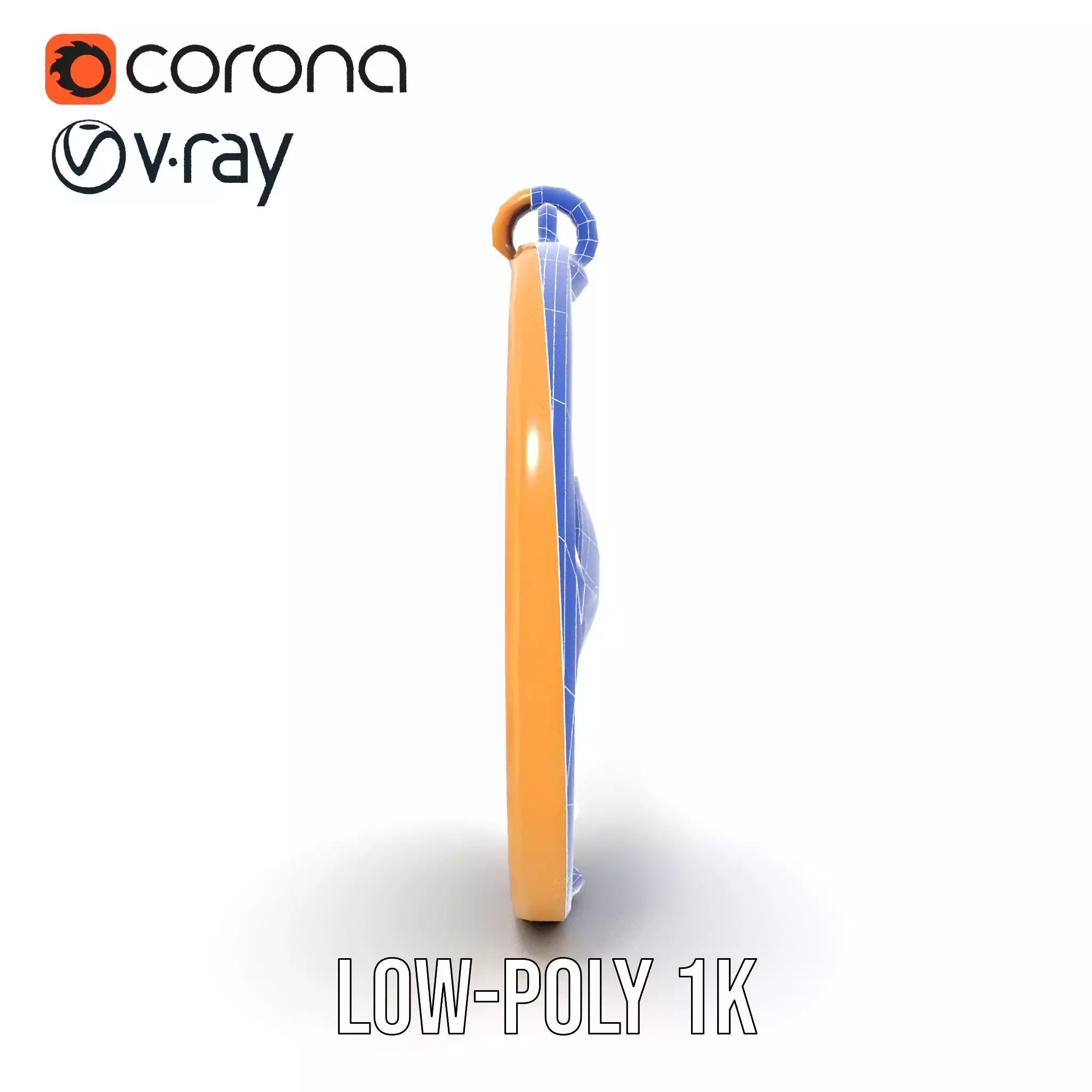 Medieval Ornate Amulet model pack Low-poly 3D model_27