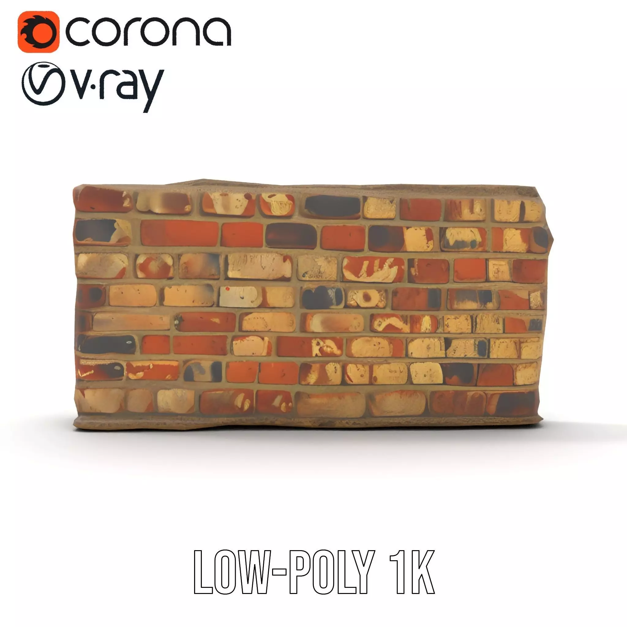 Rustic Brick Wall model pack Texture_17