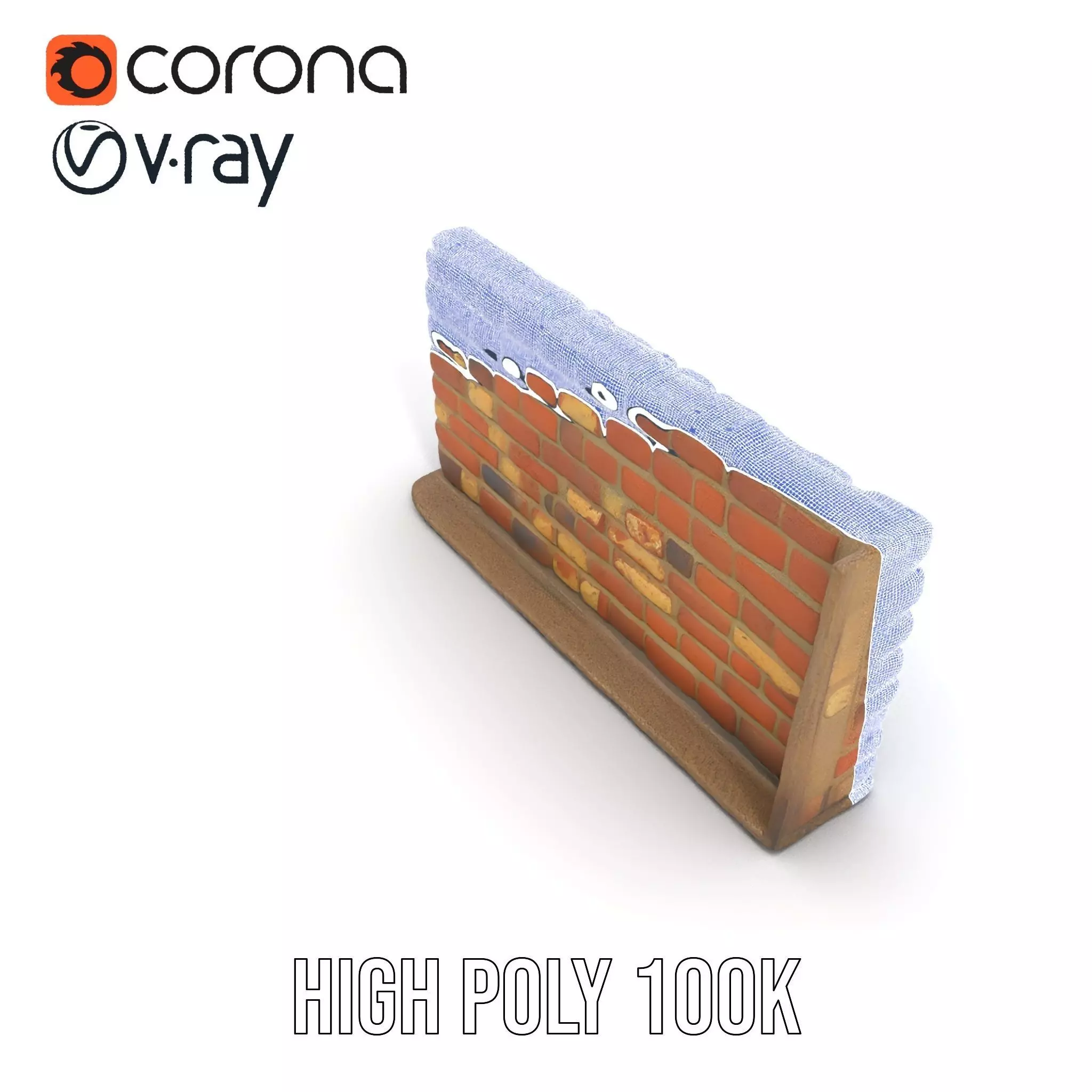 Rustic Brick Wall model pack Texture_33