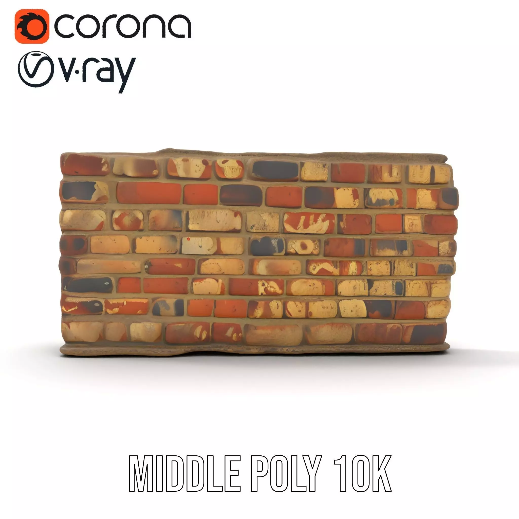 Rustic Brick Wall model pack Texture_18