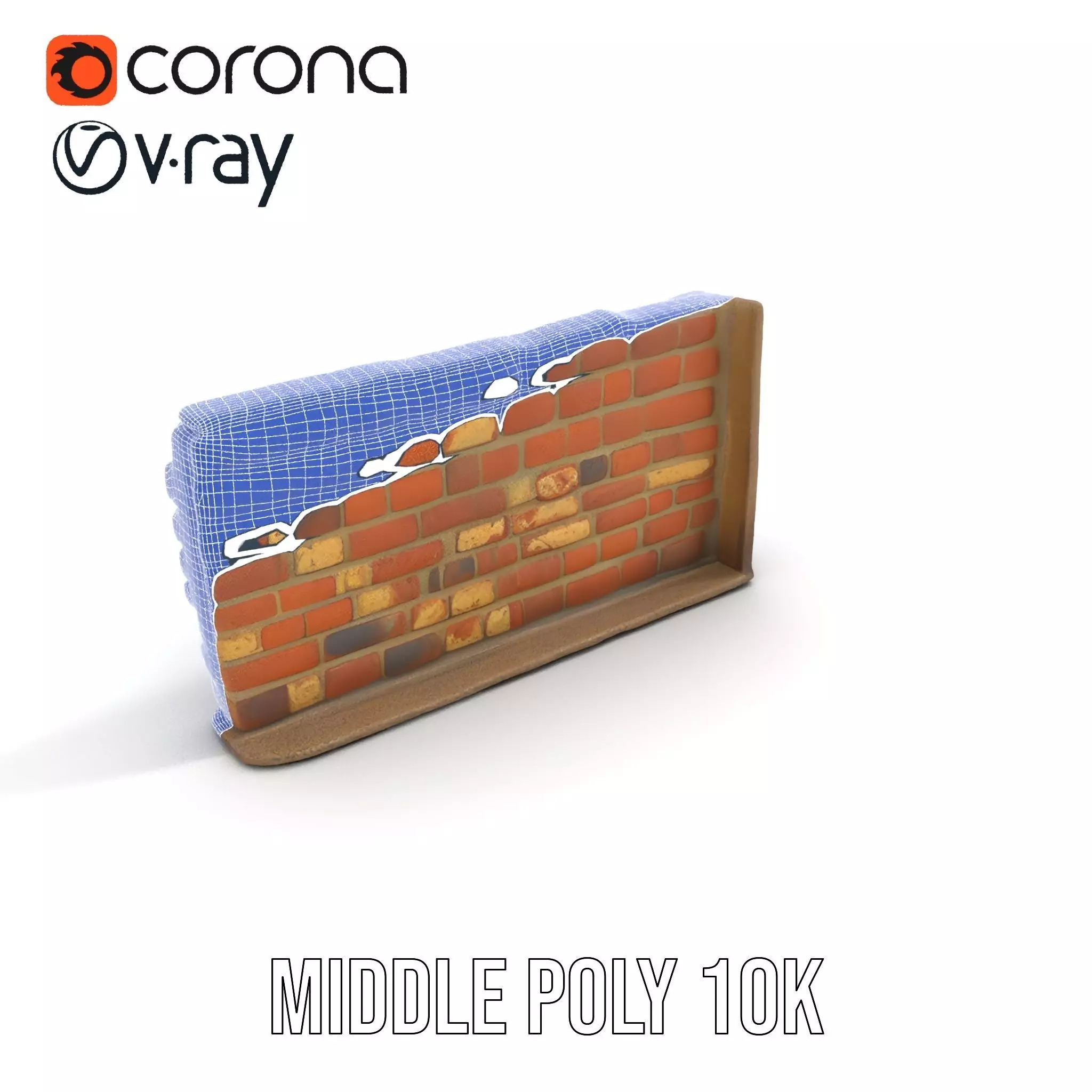 Rustic Brick Wall model pack Texture_24