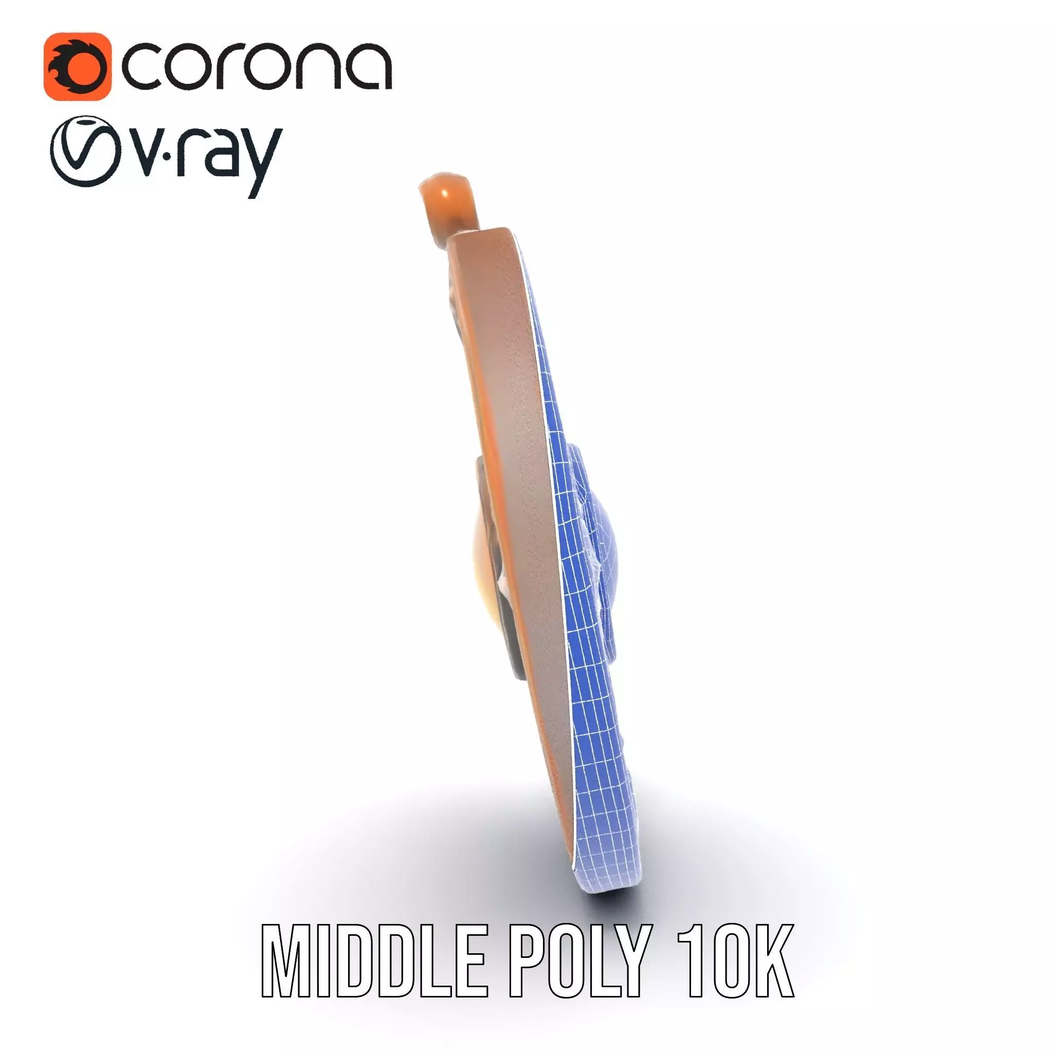 Antique Compass Amulet model pack Low-poly 3D model_23