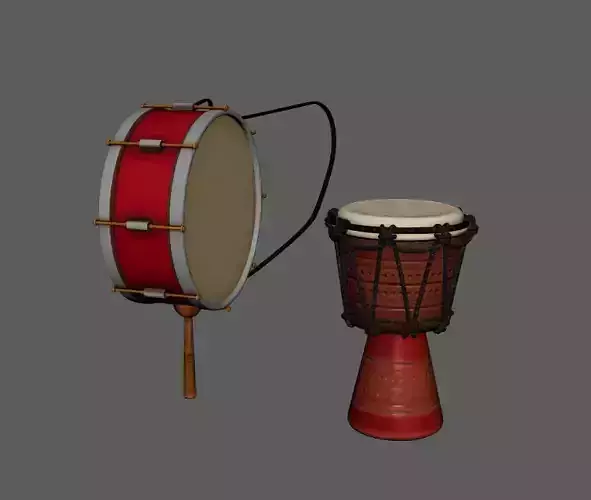 Drum cartoon