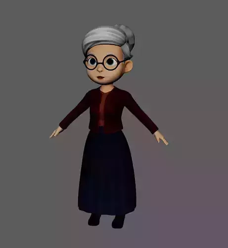 Grandma cartoon