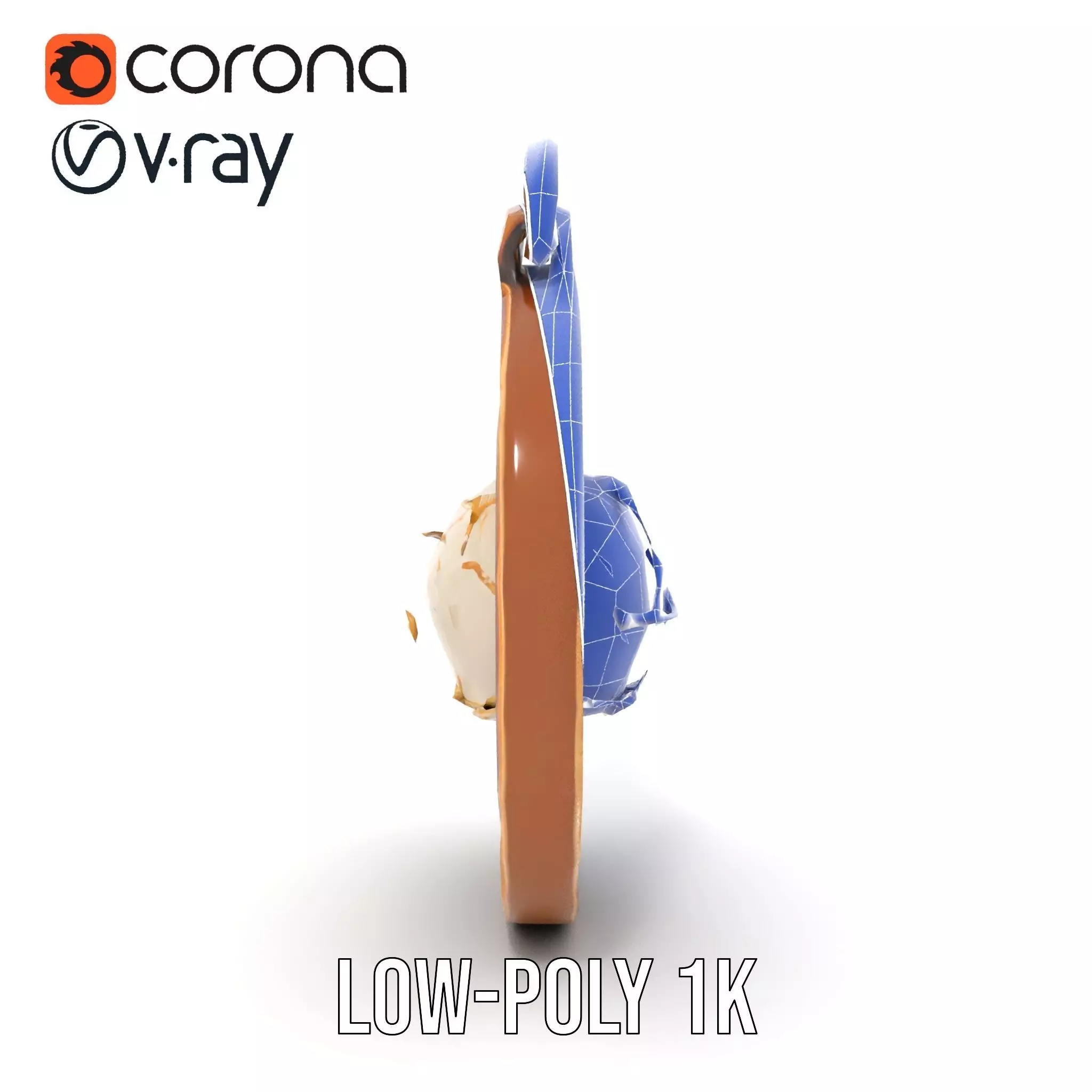 Mystic Brass Pendant model pack Low-poly 3D model_28