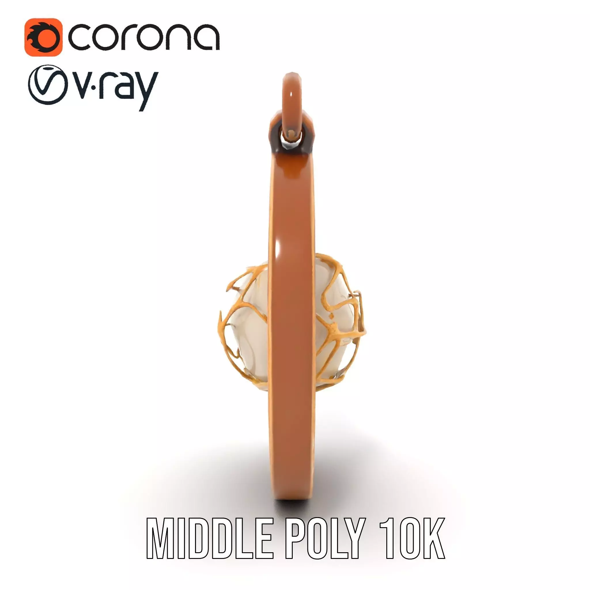 Mystic Brass Pendant model pack Low-poly 3D model_27