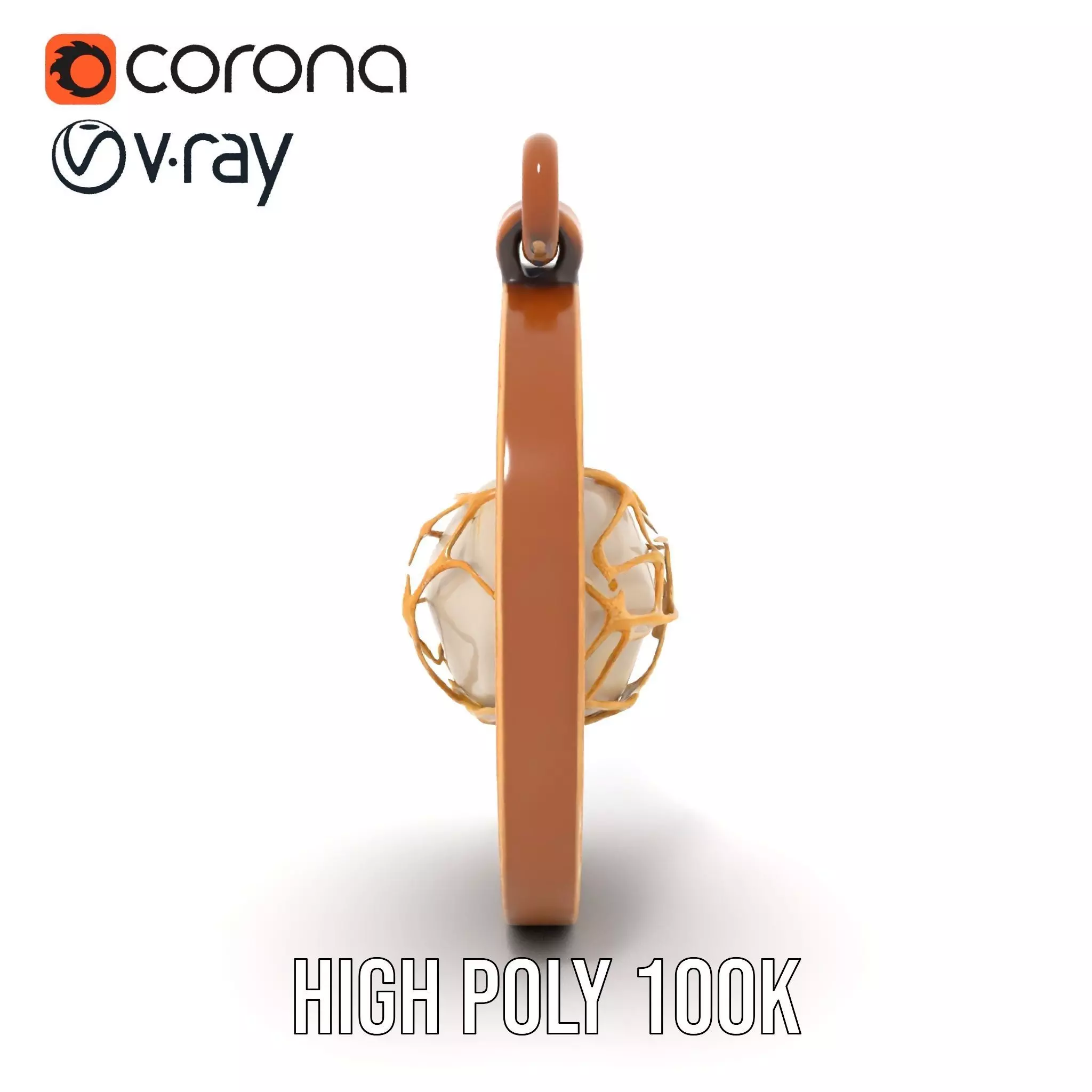 Mystic Brass Pendant model pack Low-poly 3D model_23