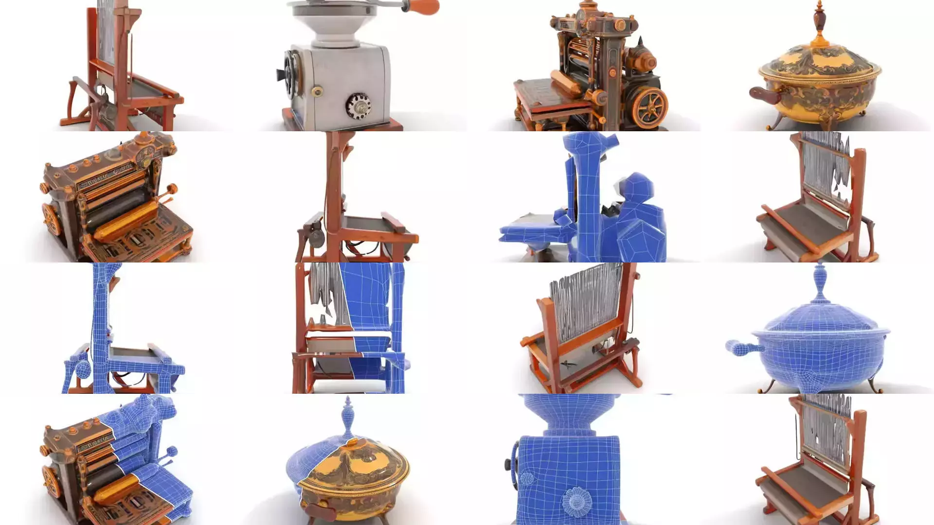 19th Century Mechanical Marvels 3D Model Collection_40