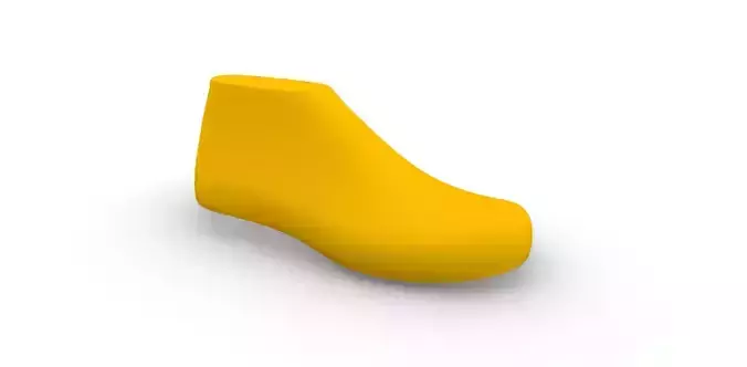 Male Shoe Last With Insole 3D print model