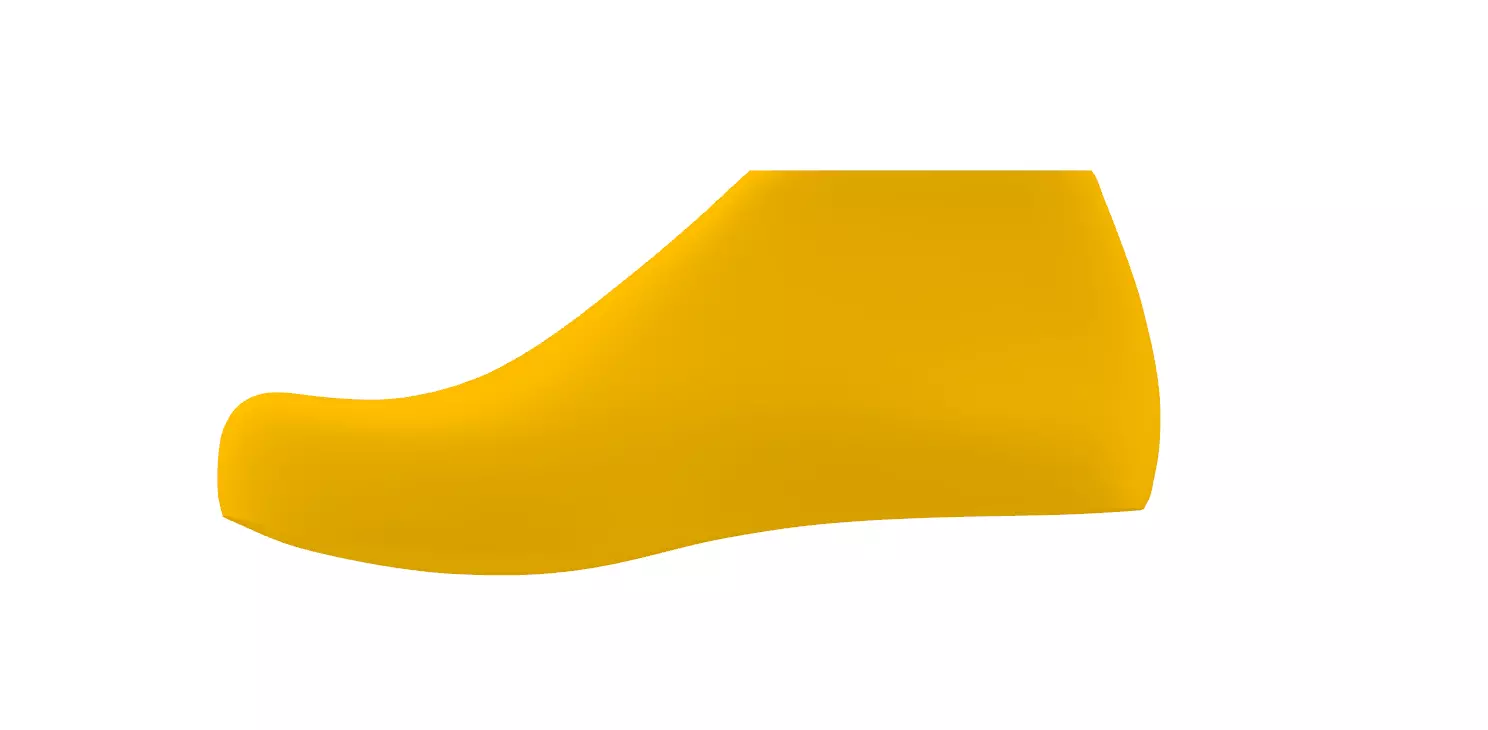 Male Shoe Last With Insole 3D print model_6