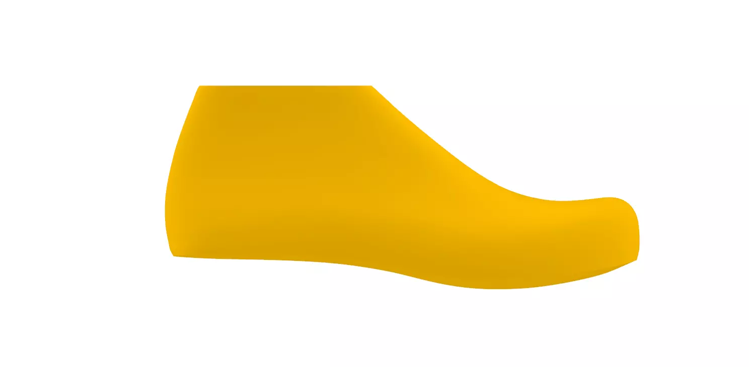 Male Shoe Last With Insole 3D print model_5