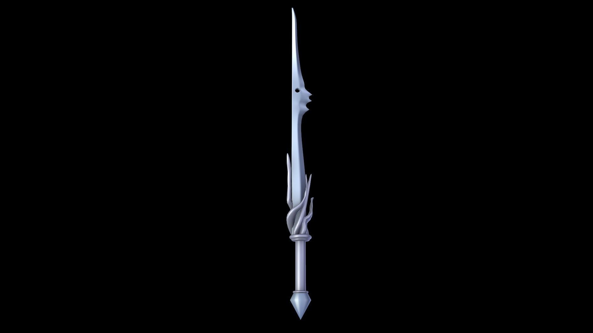 Magic Sword - SCENE Low-poly 3D model_3