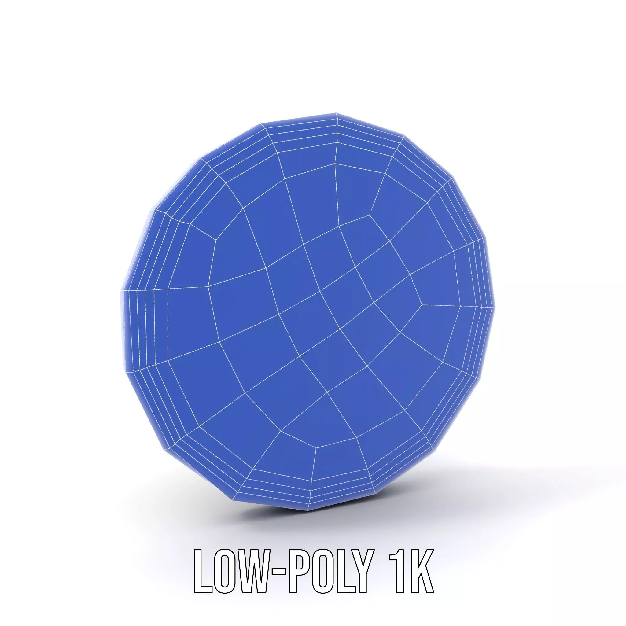 Ornate Bronze Shield model pack Low-poly 3D model_19