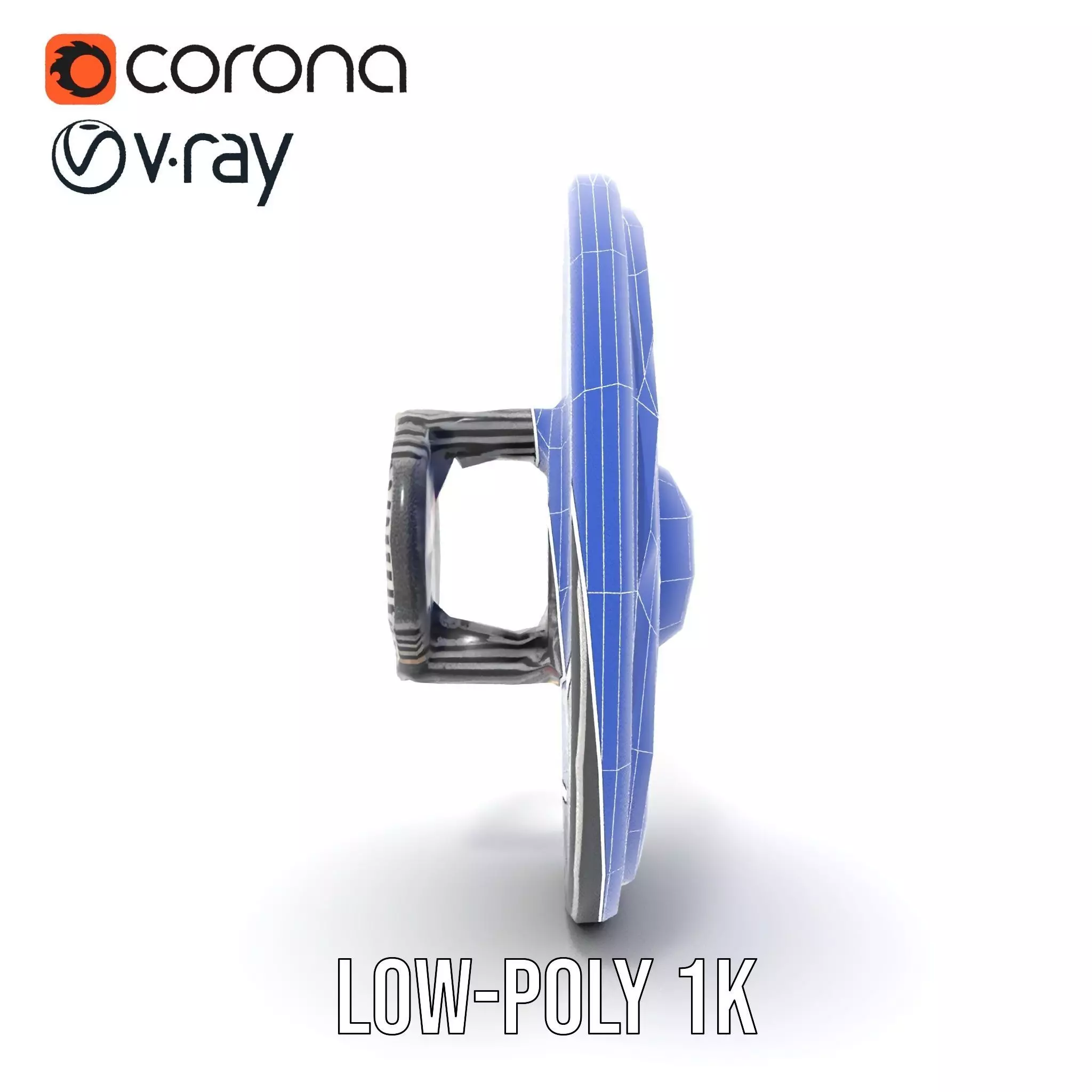 Intricate Medieval Shield model pack Low-poly 3D model_27