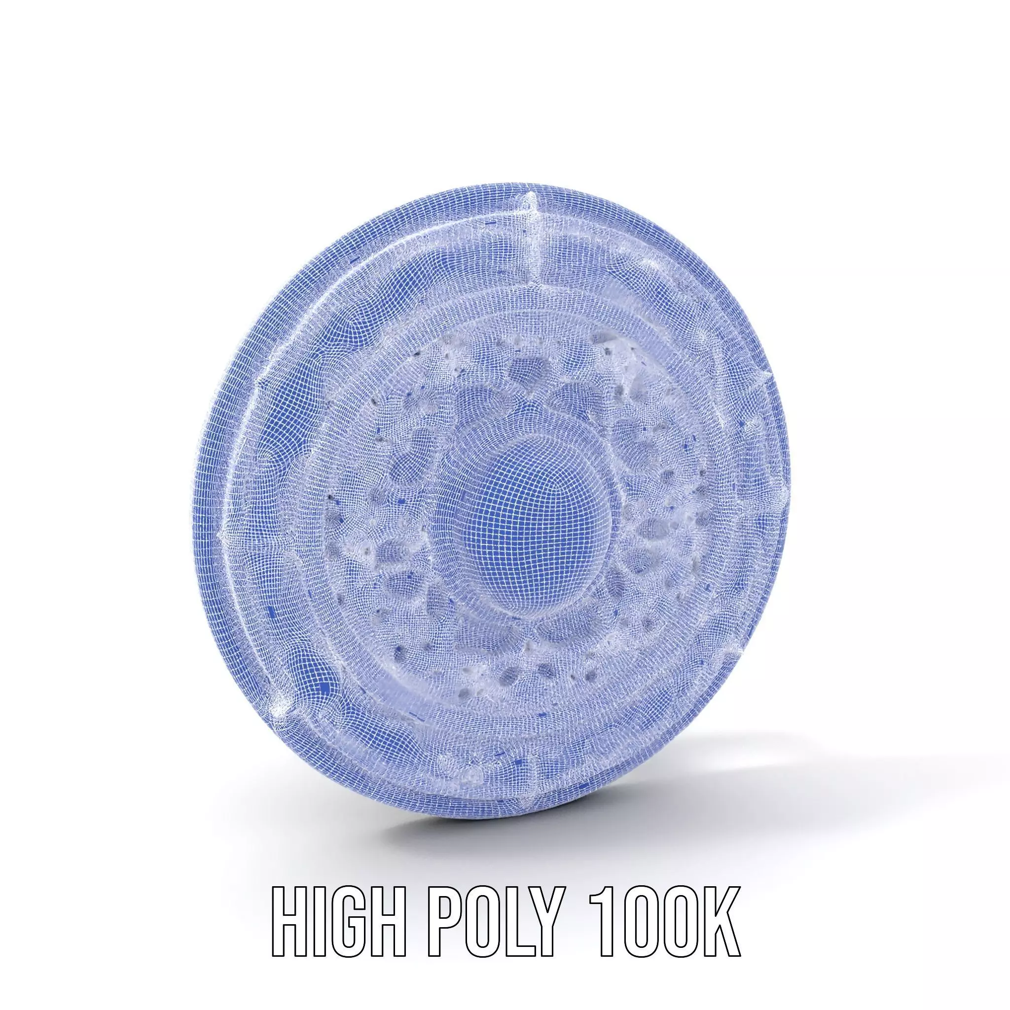 Intricate Medieval Shield model pack Low-poly 3D model_4