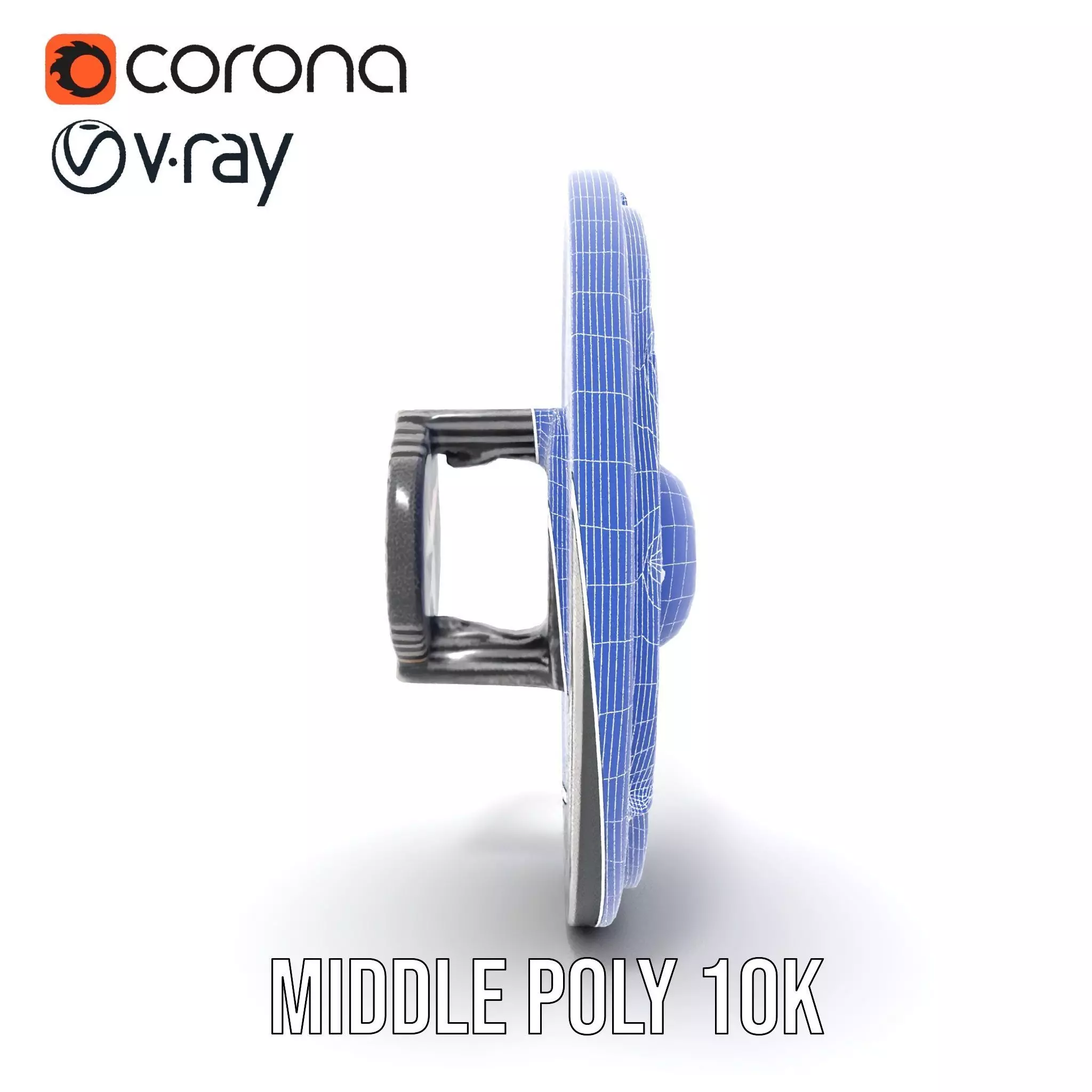 Intricate Medieval Shield model pack Low-poly 3D model_5