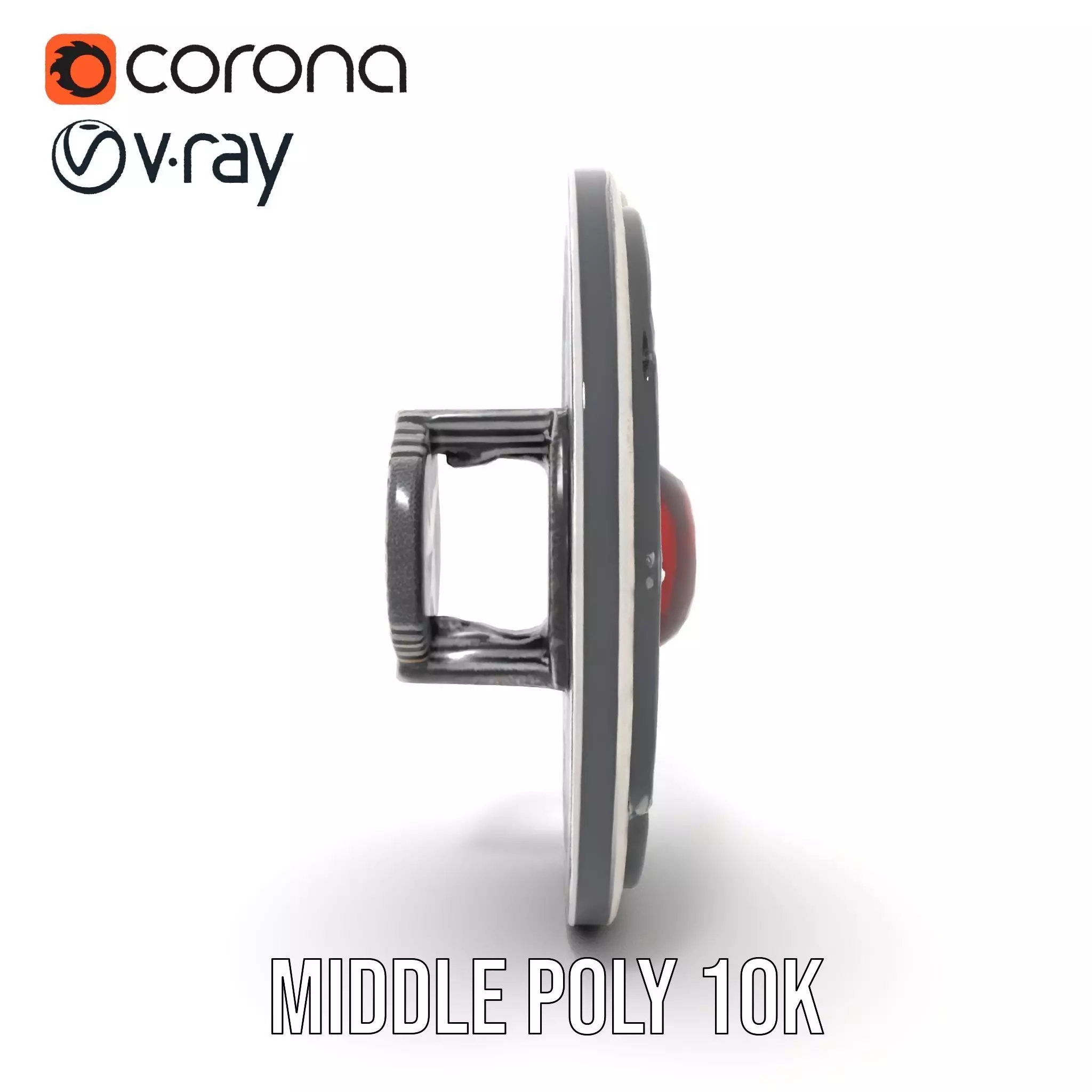 Intricate Medieval Shield model pack Low-poly 3D model_29