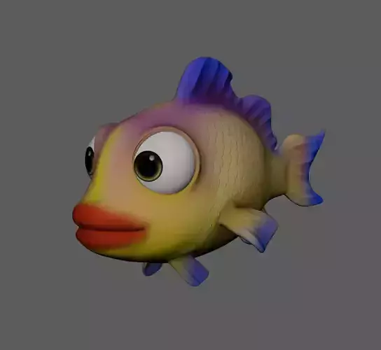 Semilabeofish cartoon