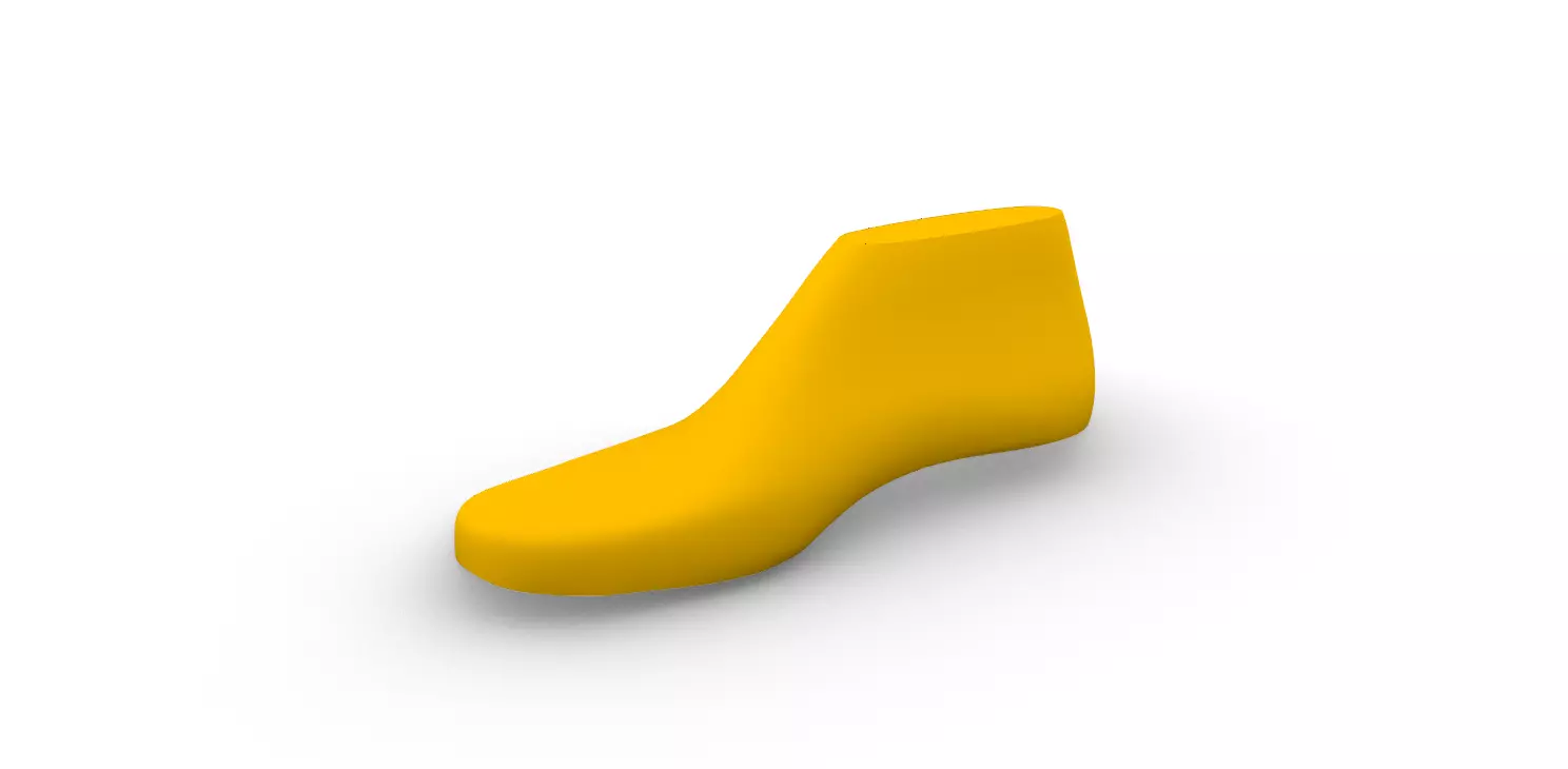 Male Shoe Last Good for Dress Shoes 3D print model_4