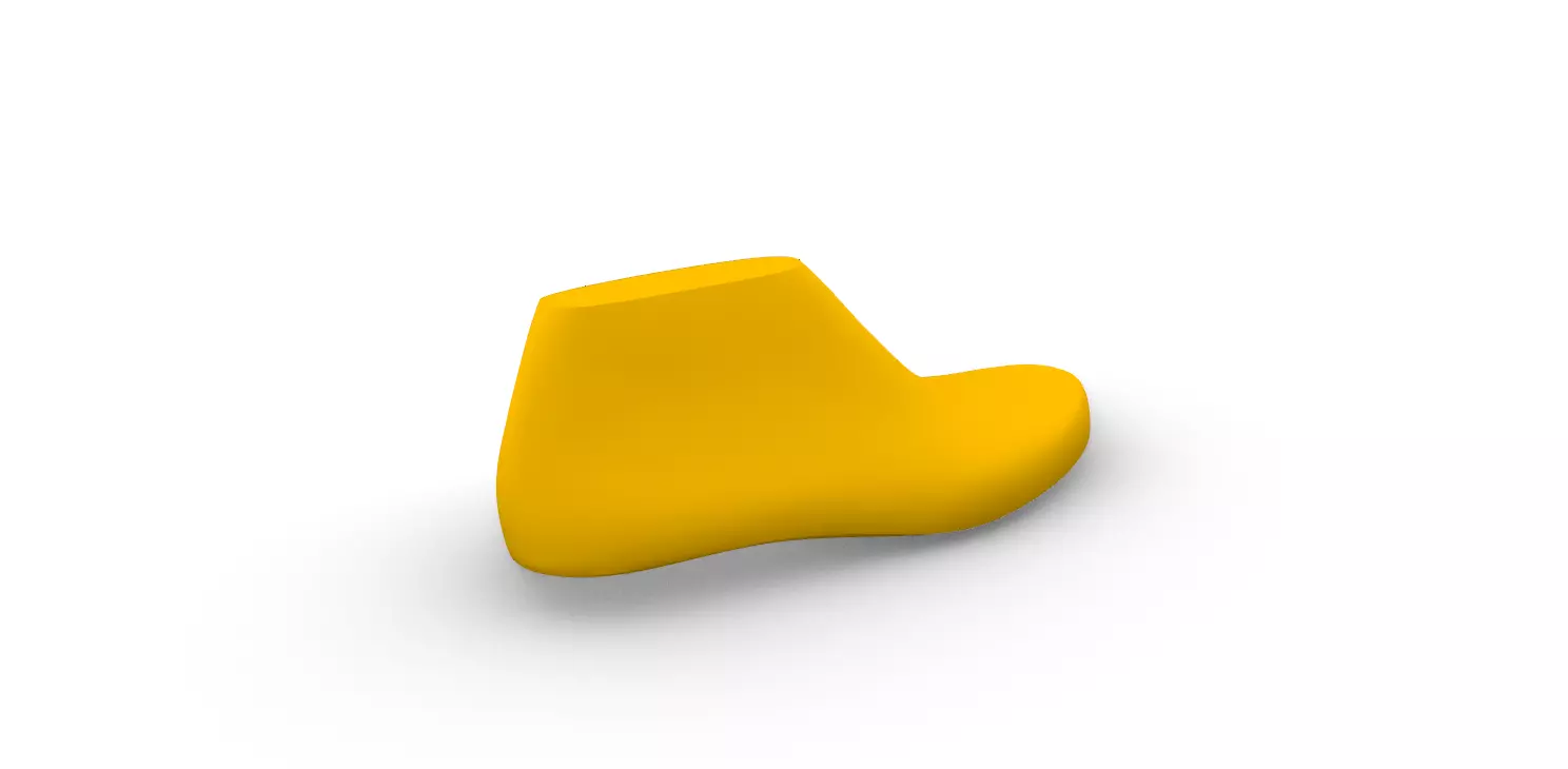 Male Shoe Last Good for Dress Shoes 3D print model_2