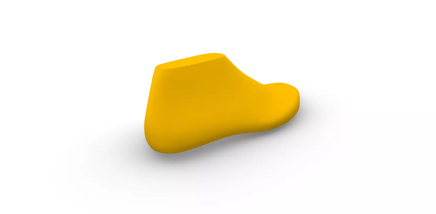 Male Shoe Last Good for Sneakers 3D print model_2