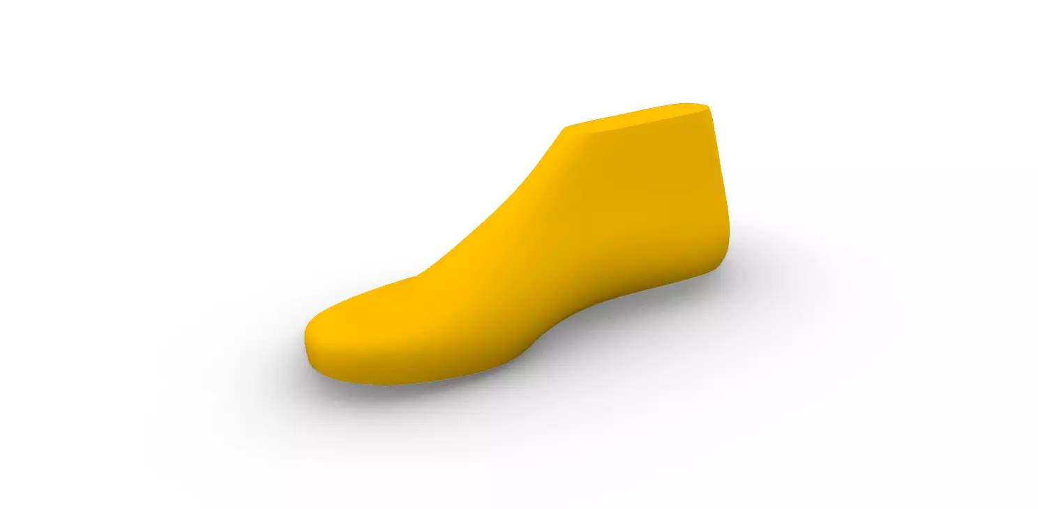 Male Shoe Last Good for Sneakers 3D print model_4