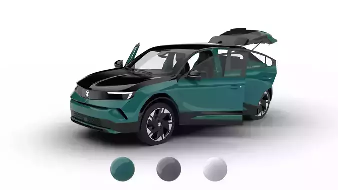 Vauxhall Mokka 2026 HQ 3d model