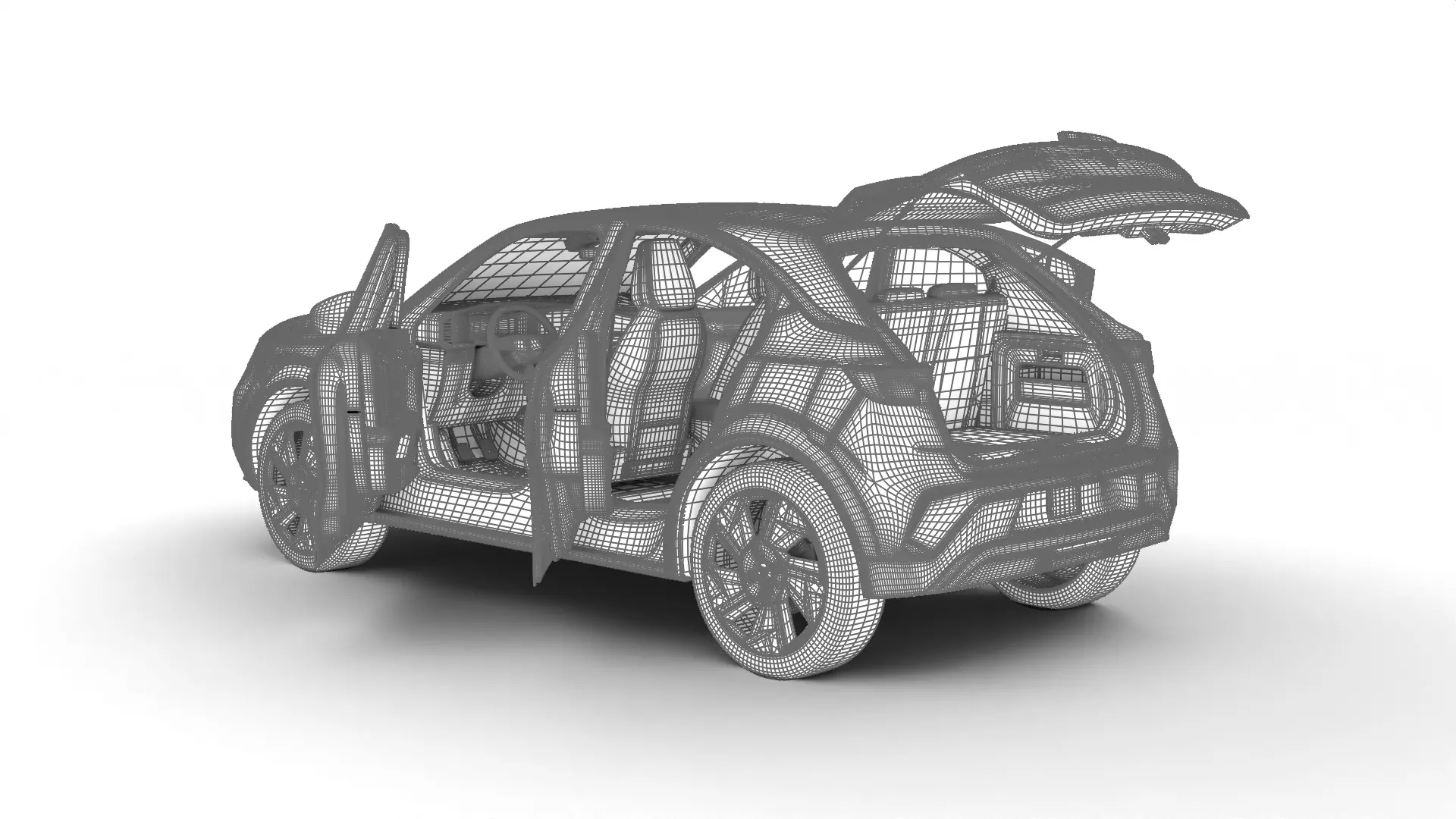 Vauxhall Mokka 2026 HQ 3d model 3D model_28