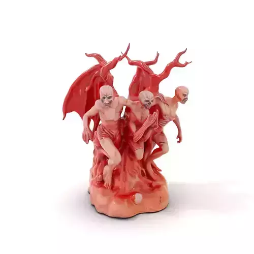 Infernal Statue Pack model pack