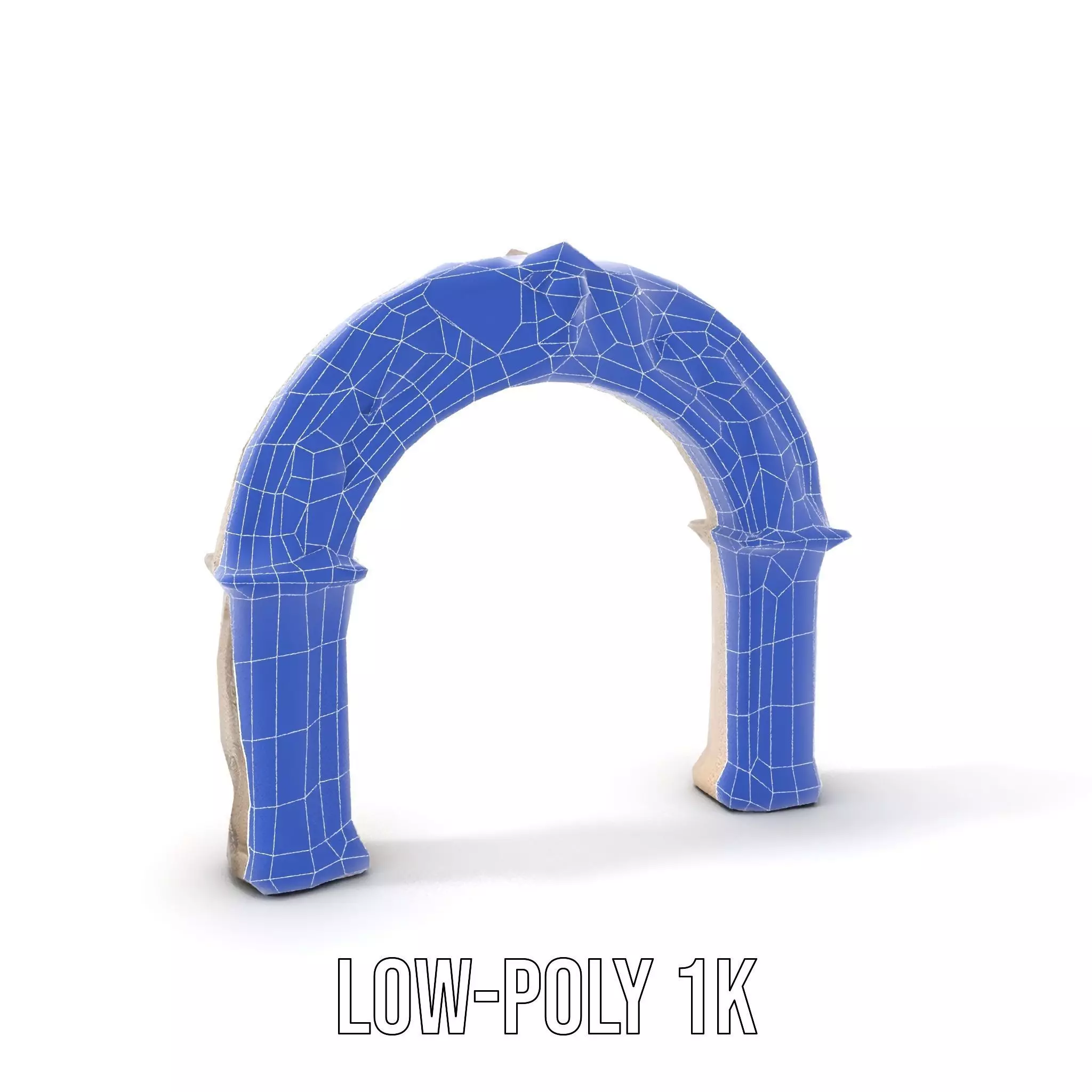 Ornate Classical Arch model pack Low-poly 3D model_20