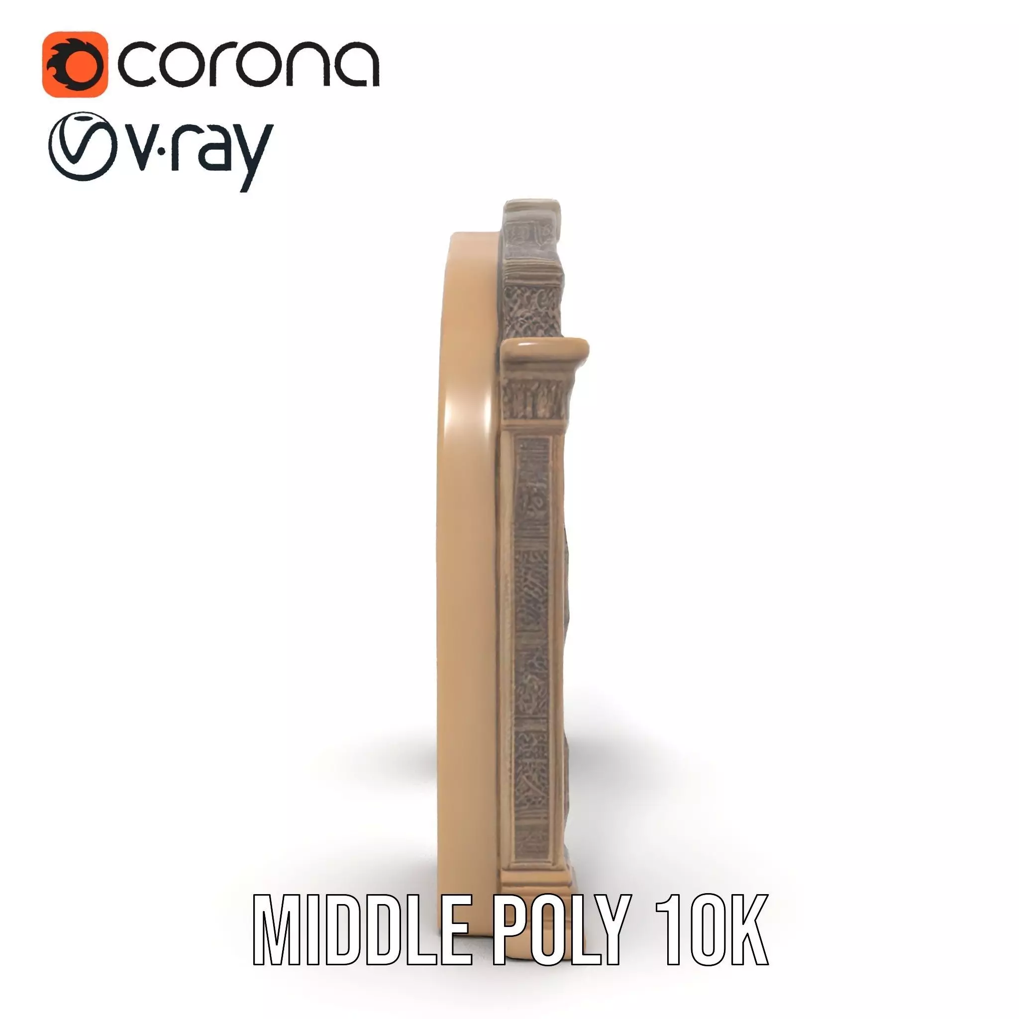 Gothic Skull Archway model pack Low-poly 3D model_24