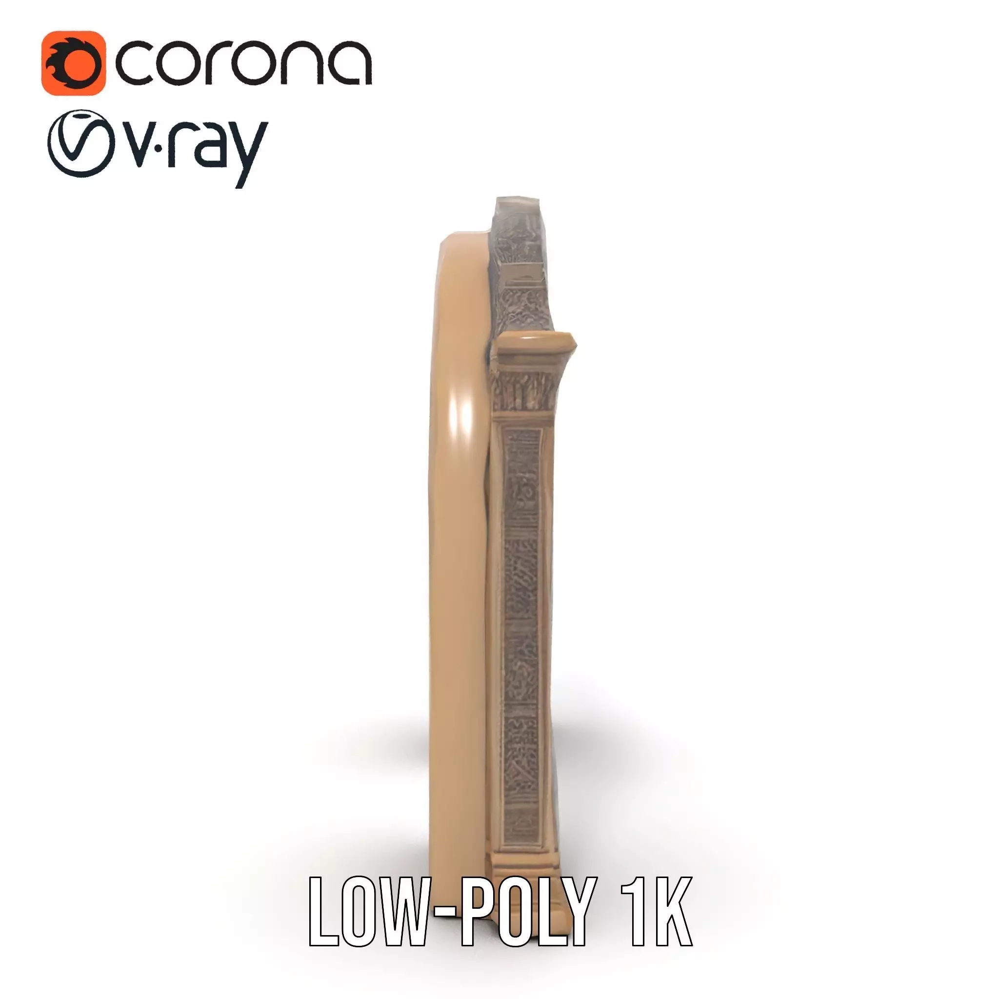 Gothic Skull Archway model pack Low-poly 3D model_16