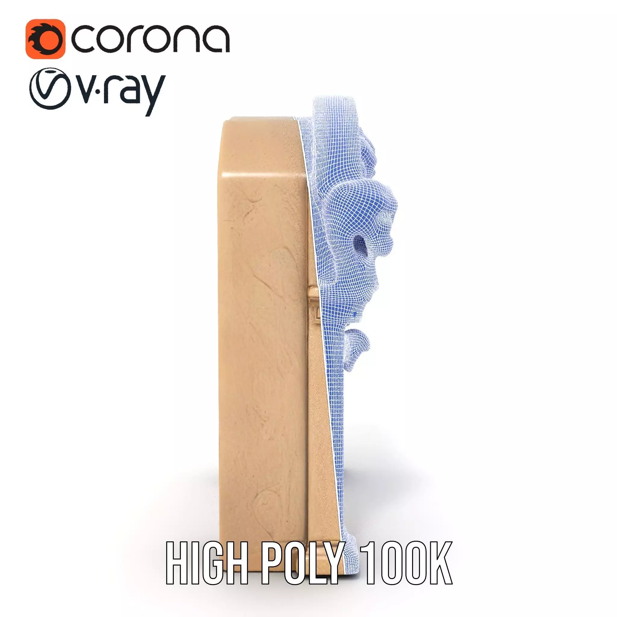 Gothic Stone Archway model pack Low-poly 3D model_34