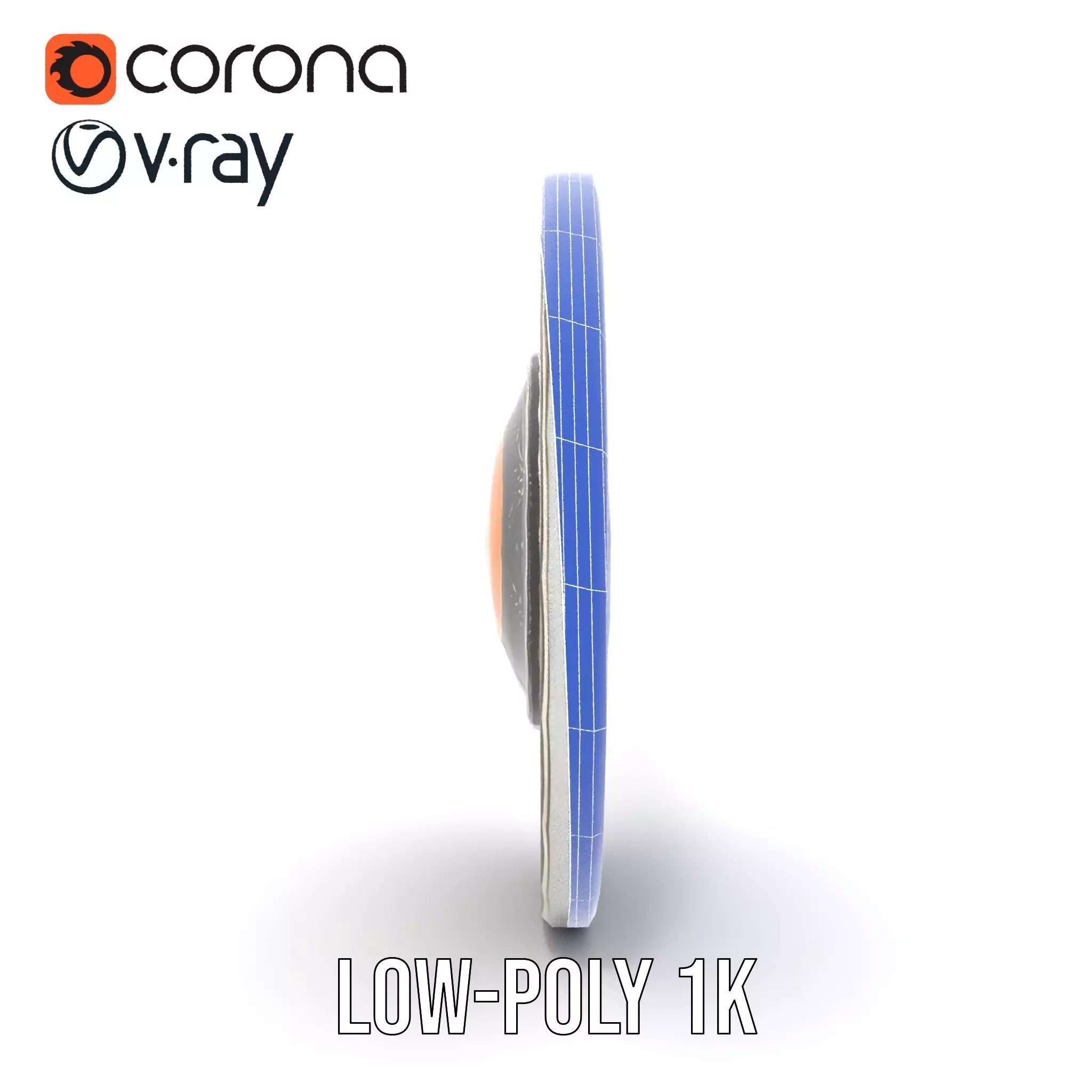 Ancient Amulet model pack Low-poly 3D model_30