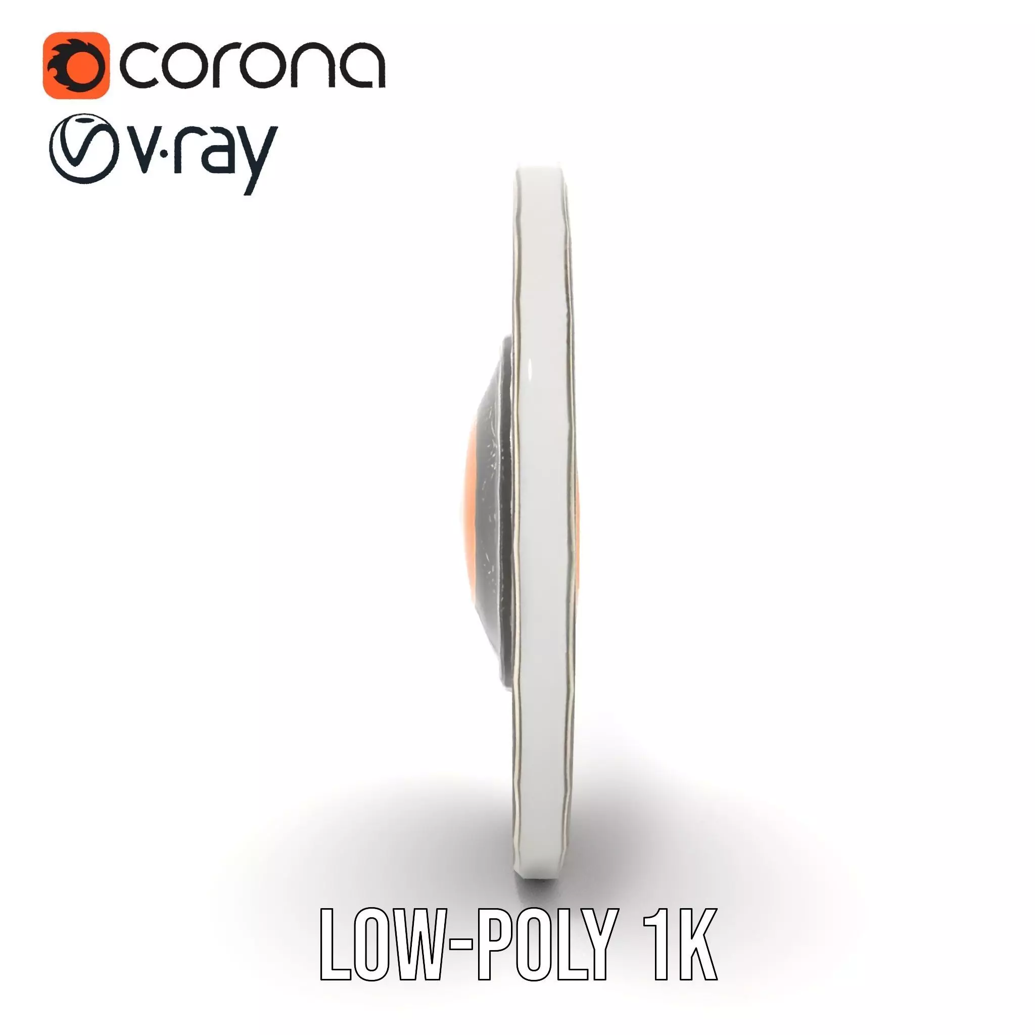 Ancient Amulet model pack Low-poly 3D model_12