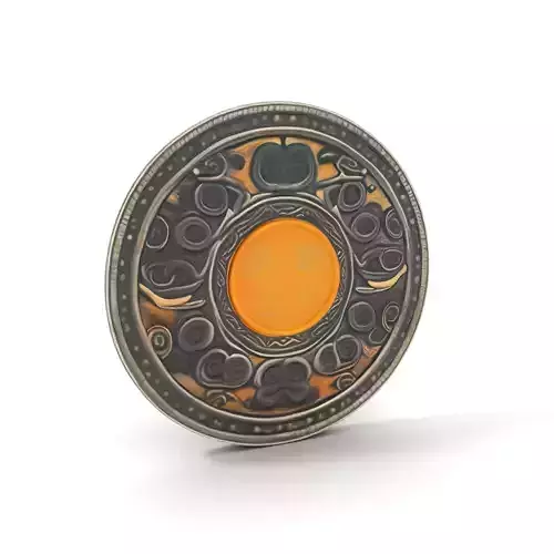 Ancient Amulet model pack Low-poly 3D model