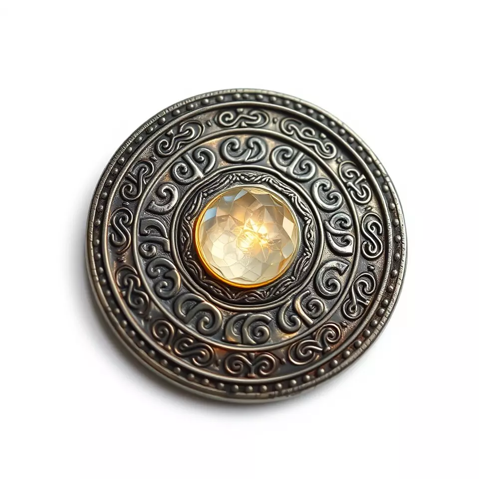 Ancient Amulet model pack Low-poly 3D model_2