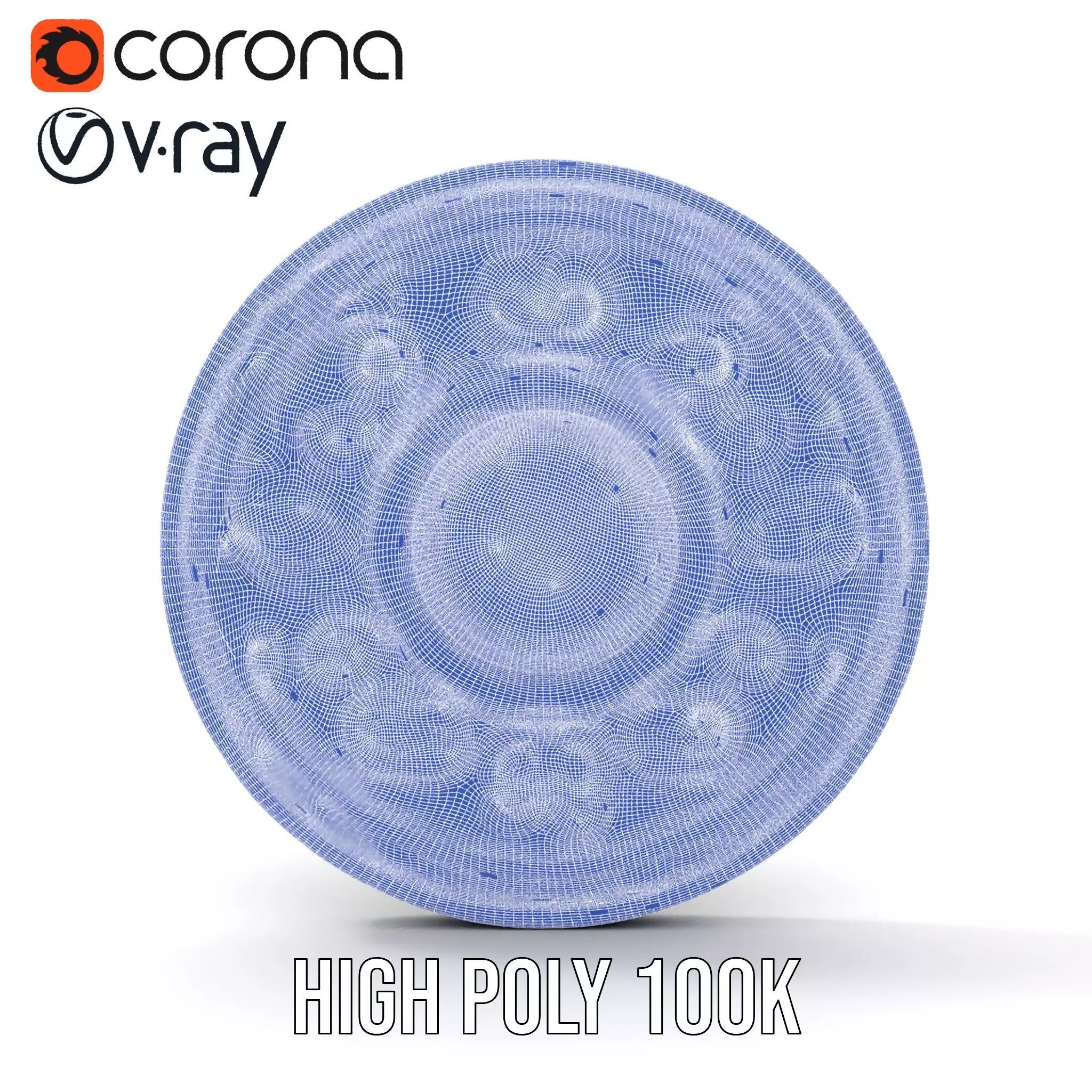 Ancient Amulet model pack Low-poly 3D model_32