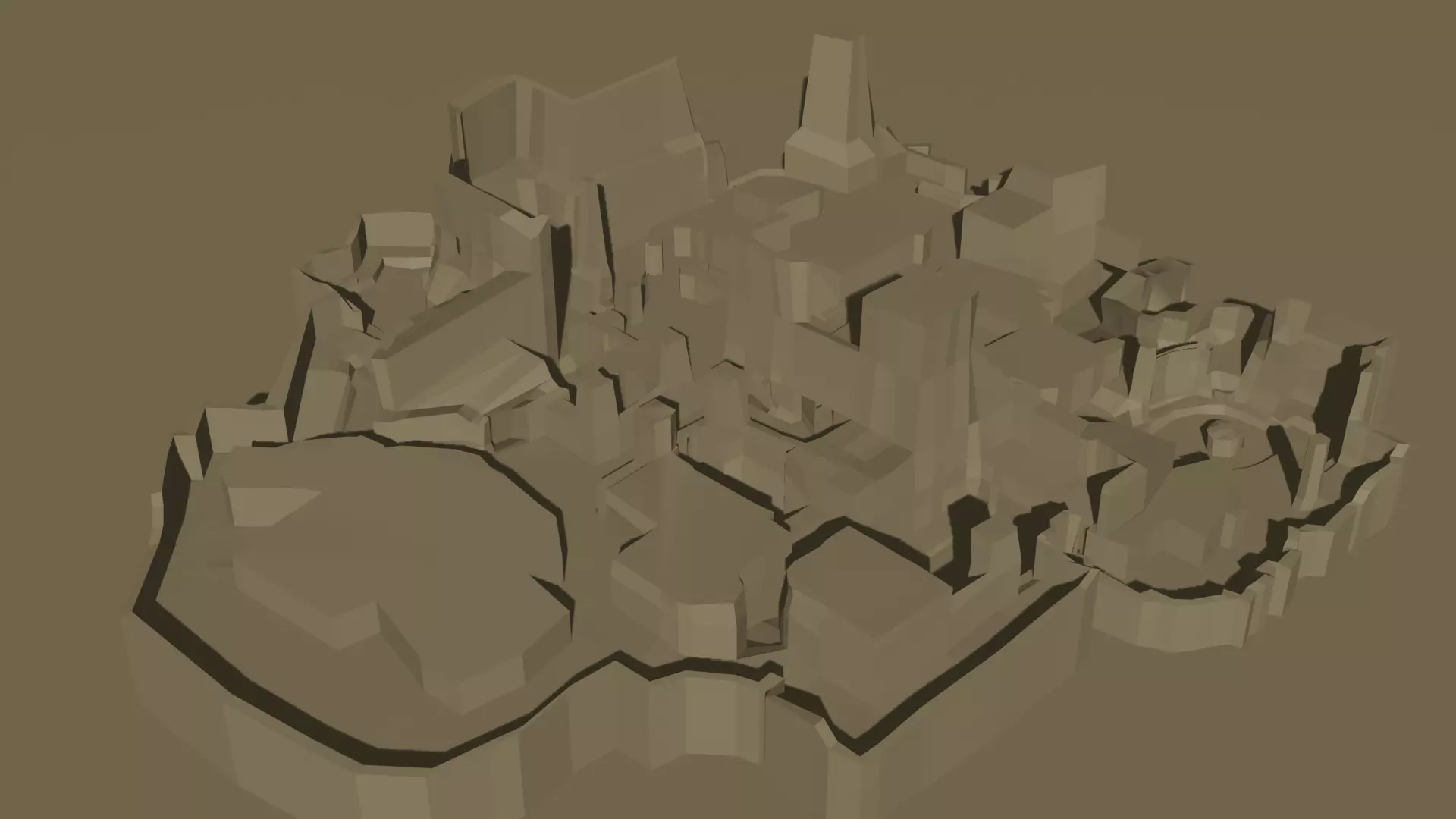 Anubis 3d prin lowPoly model 3D print model_0