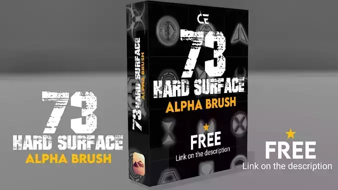 73 Hard Surface Alpha brush 