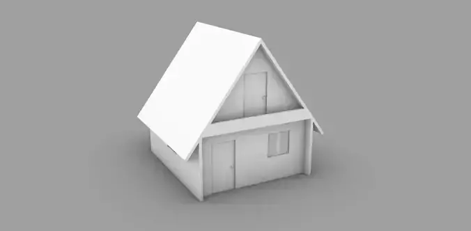 Cabana 3D print model