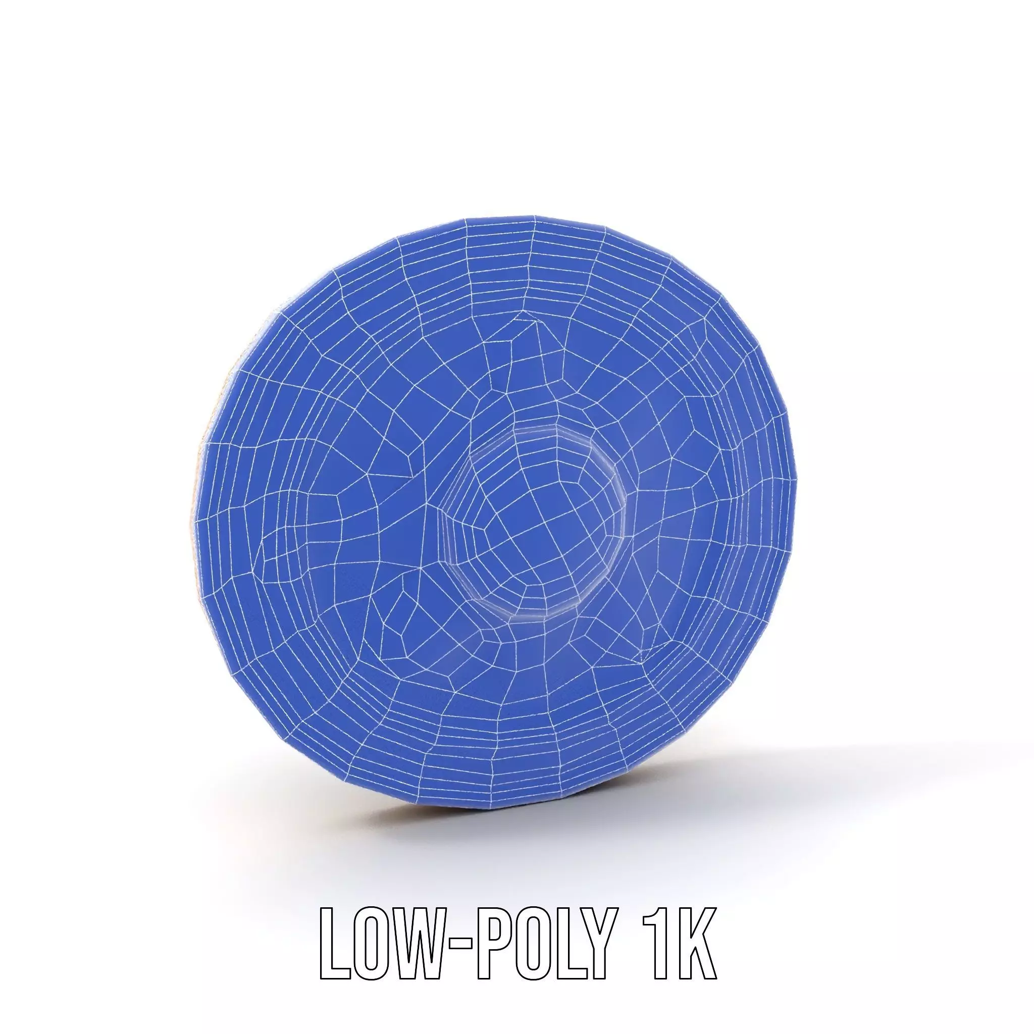 Ornate Brass Medallion model pack Low-poly 3D model_31