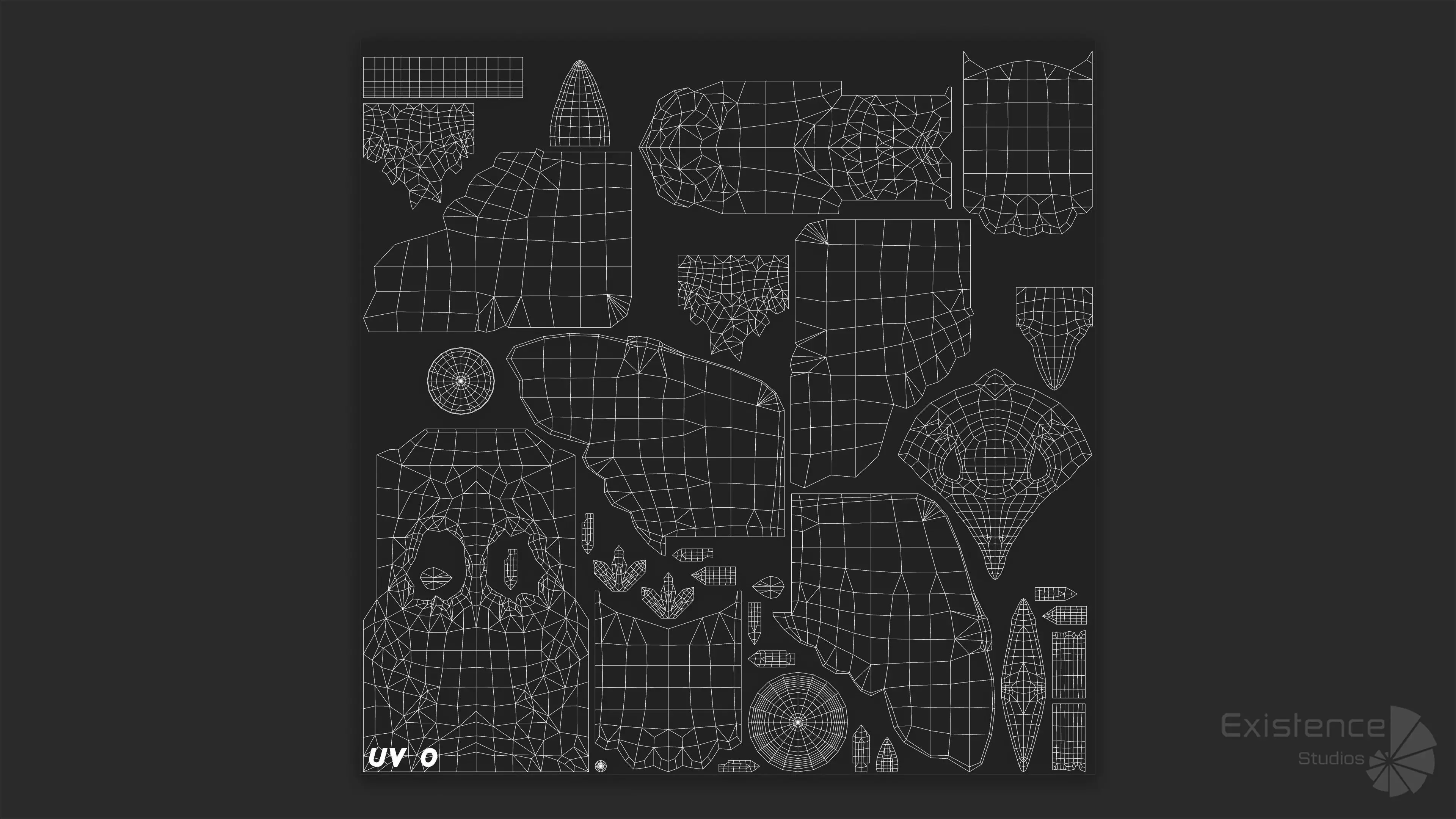 Raven - Flying System - Bird Behavior - 75 Low-poly 3D model_33