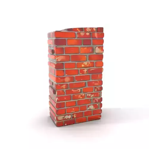 Red Brick Wall model pack