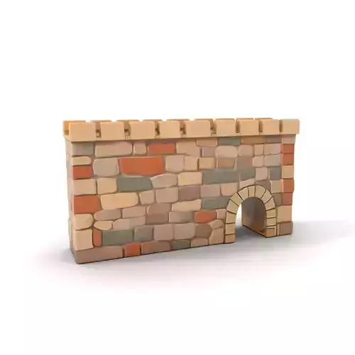 Medieval Stone Wall model pack